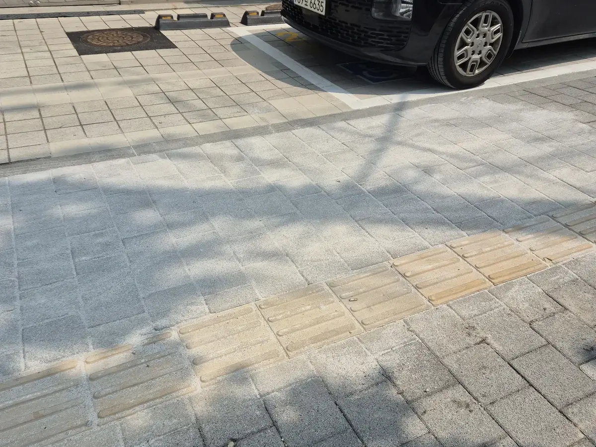 보도블럭교체 시공 사진