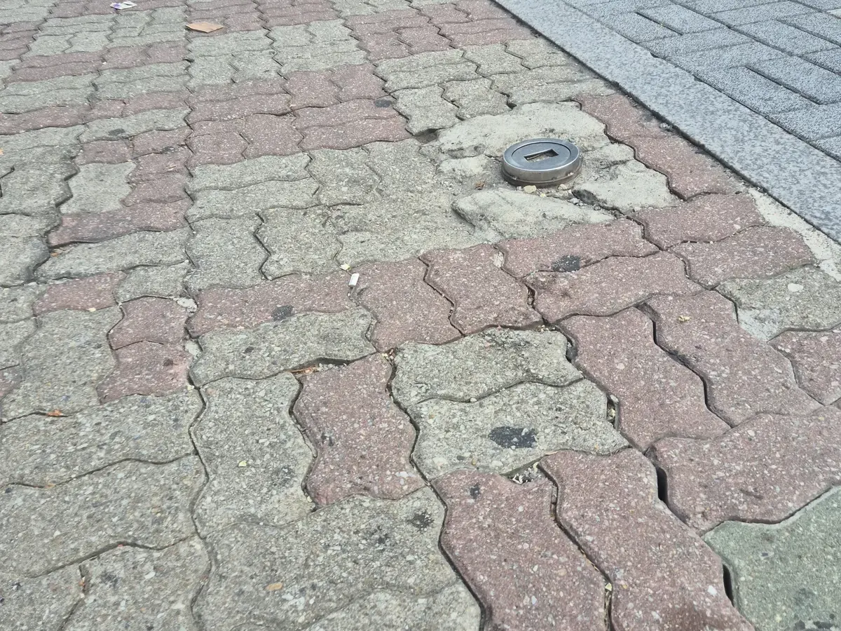 보도블럭교체 시공 사진