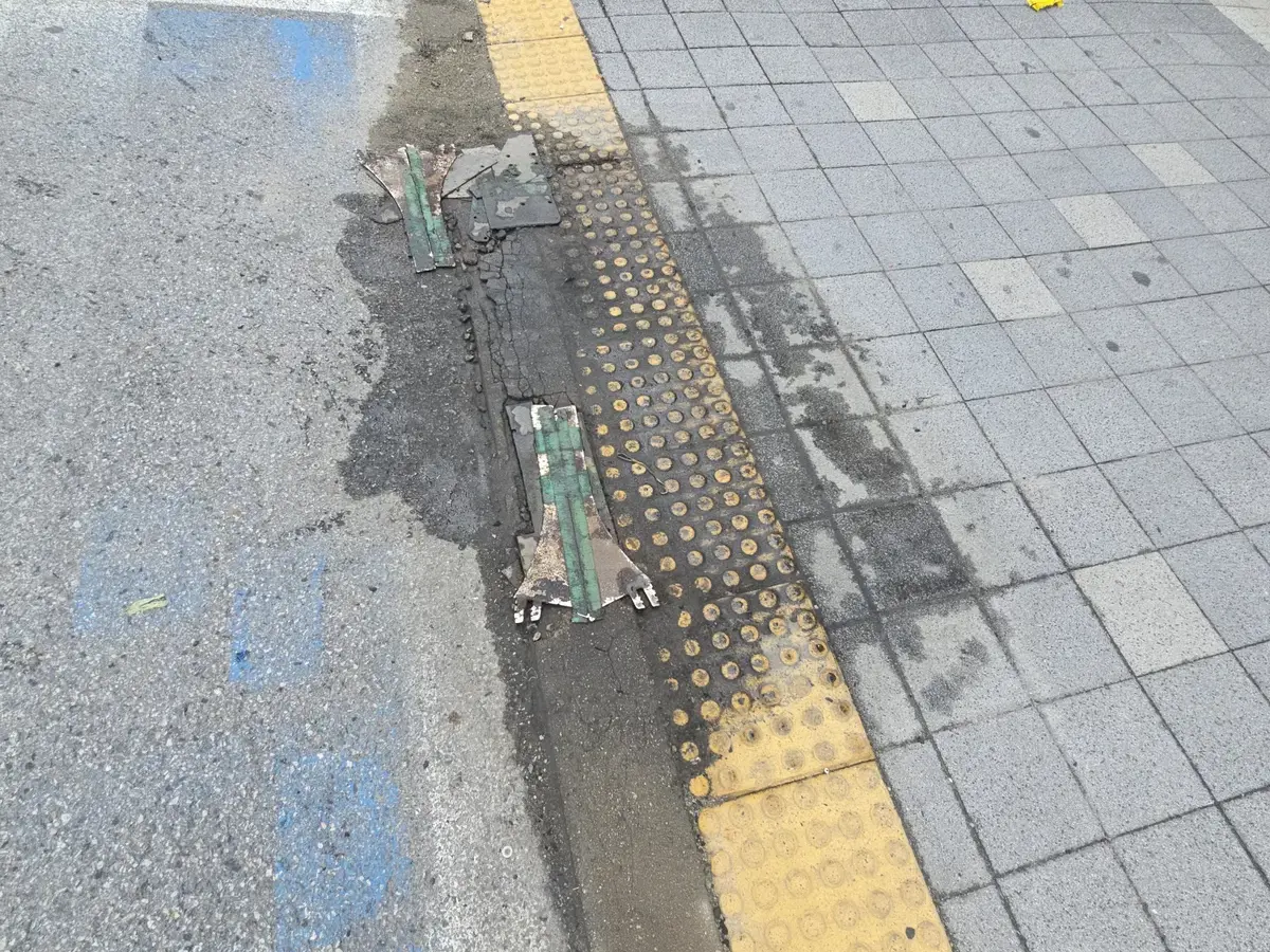 보도블럭교체 시공 사진